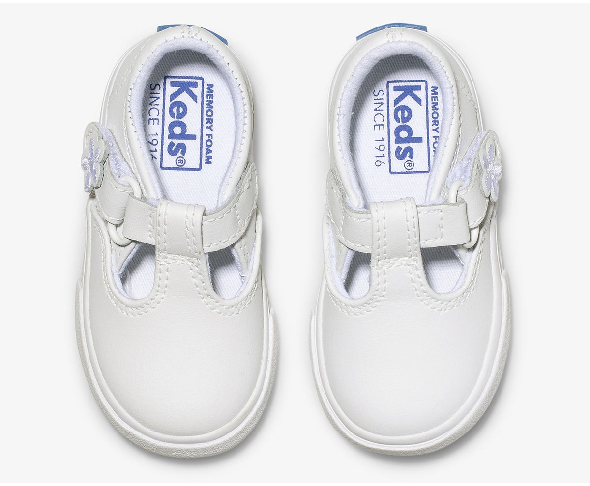 Keds | Little Kid's Daphne T-Strap Leather Sneaker