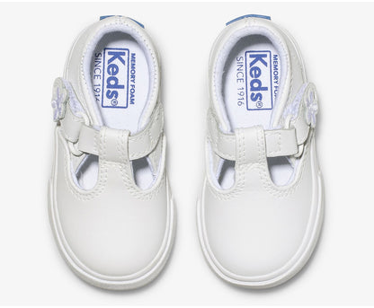 Keds | Little Kid's Daphne T-Strap Leather Sneaker