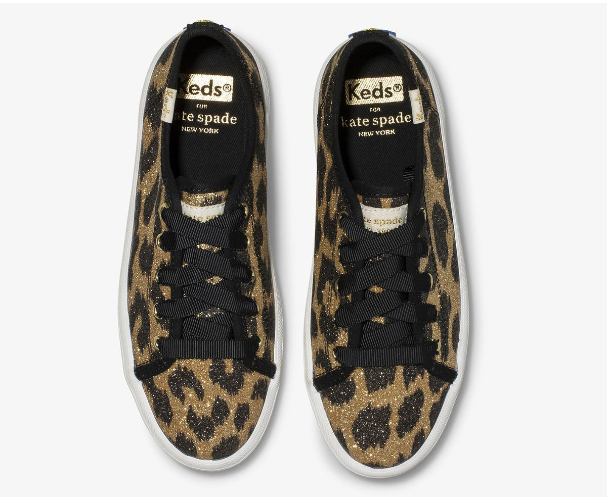Keds | Big Kid's Keds x kate spade new york Kickstart Glitter Leopard
