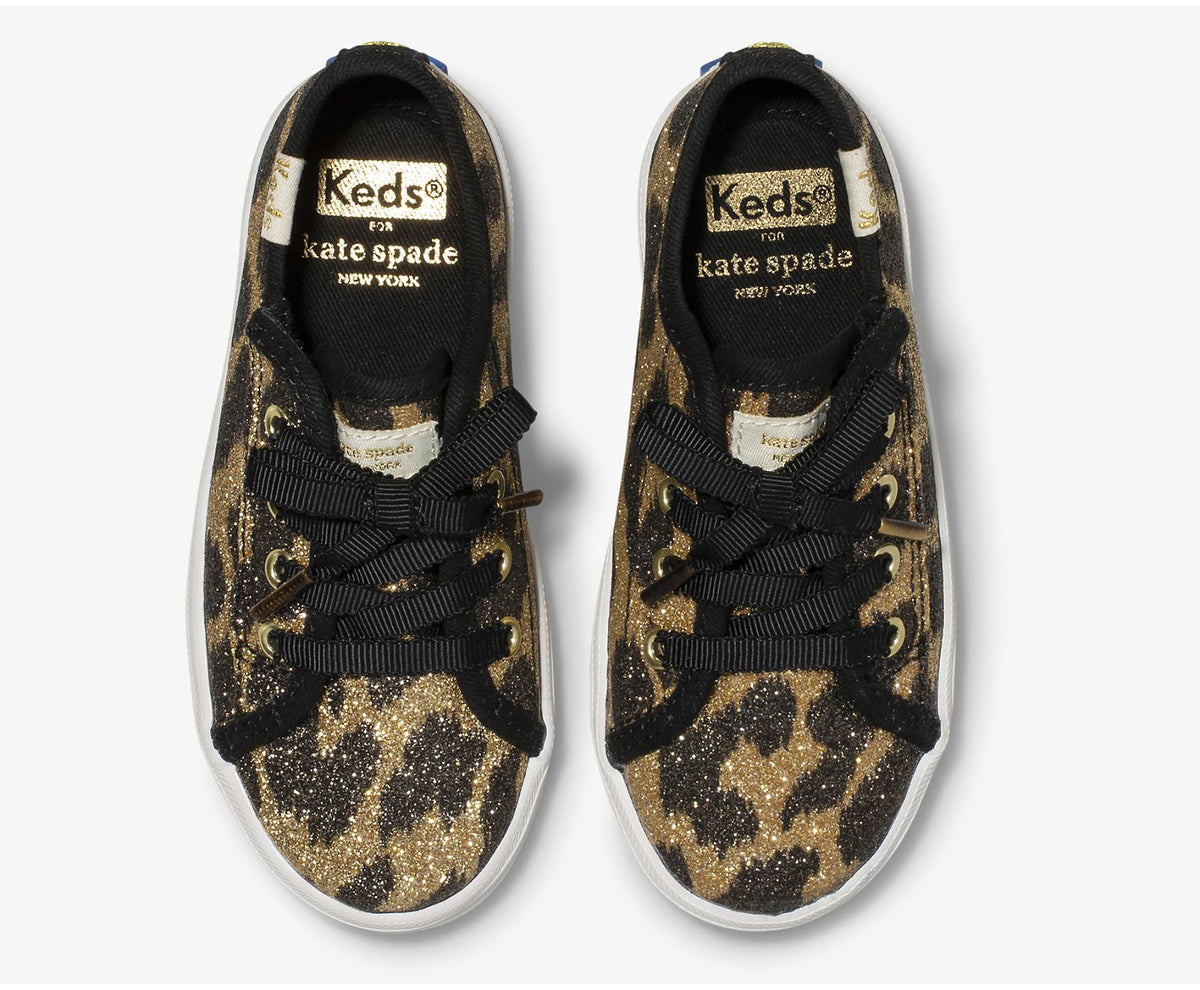 Keds | Little Kid's Keds x kate spade new york Kickstart Jr. Glitter Leopard