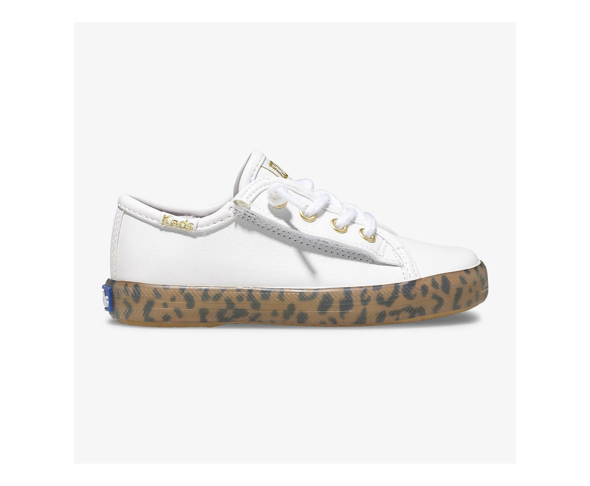 Keds | Big Kid's Kickstart Leopard Foxing Sneaker Jr