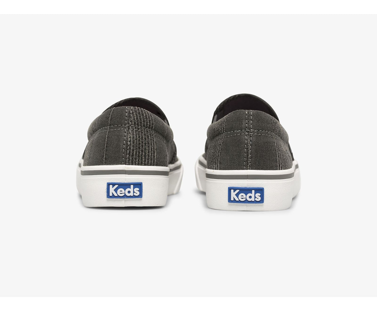 Keds | Jump Kick Slip Stripe Chambray