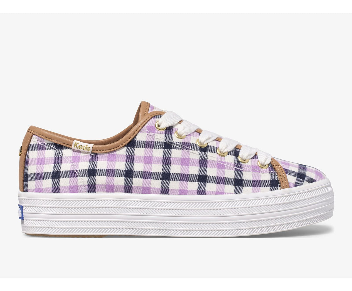 Keds | Keds x kate spade new york Triple Kick Gingham Flannel