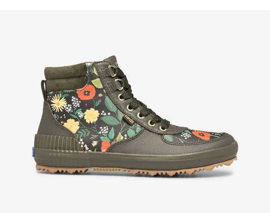 Keds | Keds x Rifle Paper Co. Scout Boot Water-Resistant Botanical Canvas Thinsulate™