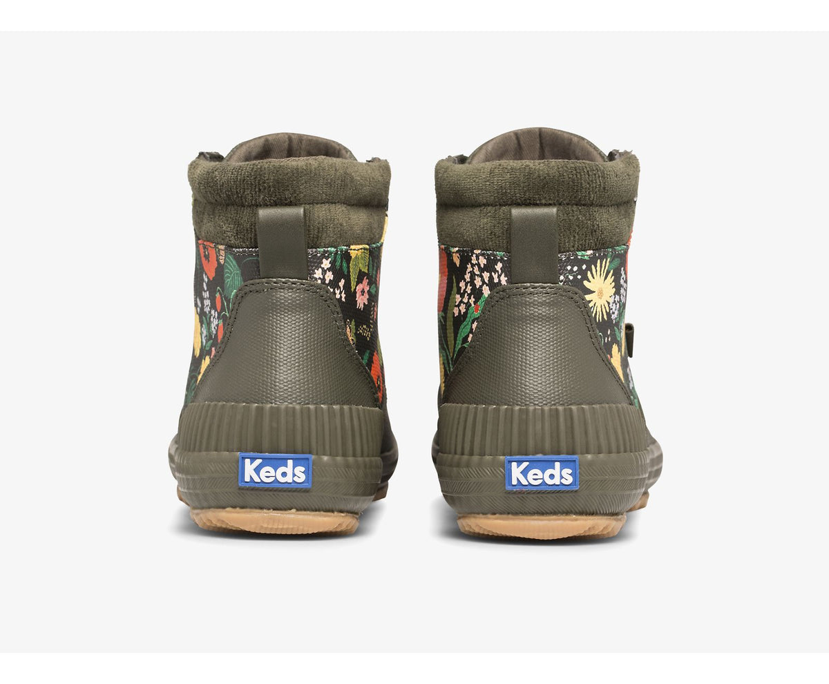Keds | Keds x Rifle Paper Co. Scout Boot Water-Resistant Botanical Canvas Thinsulate™