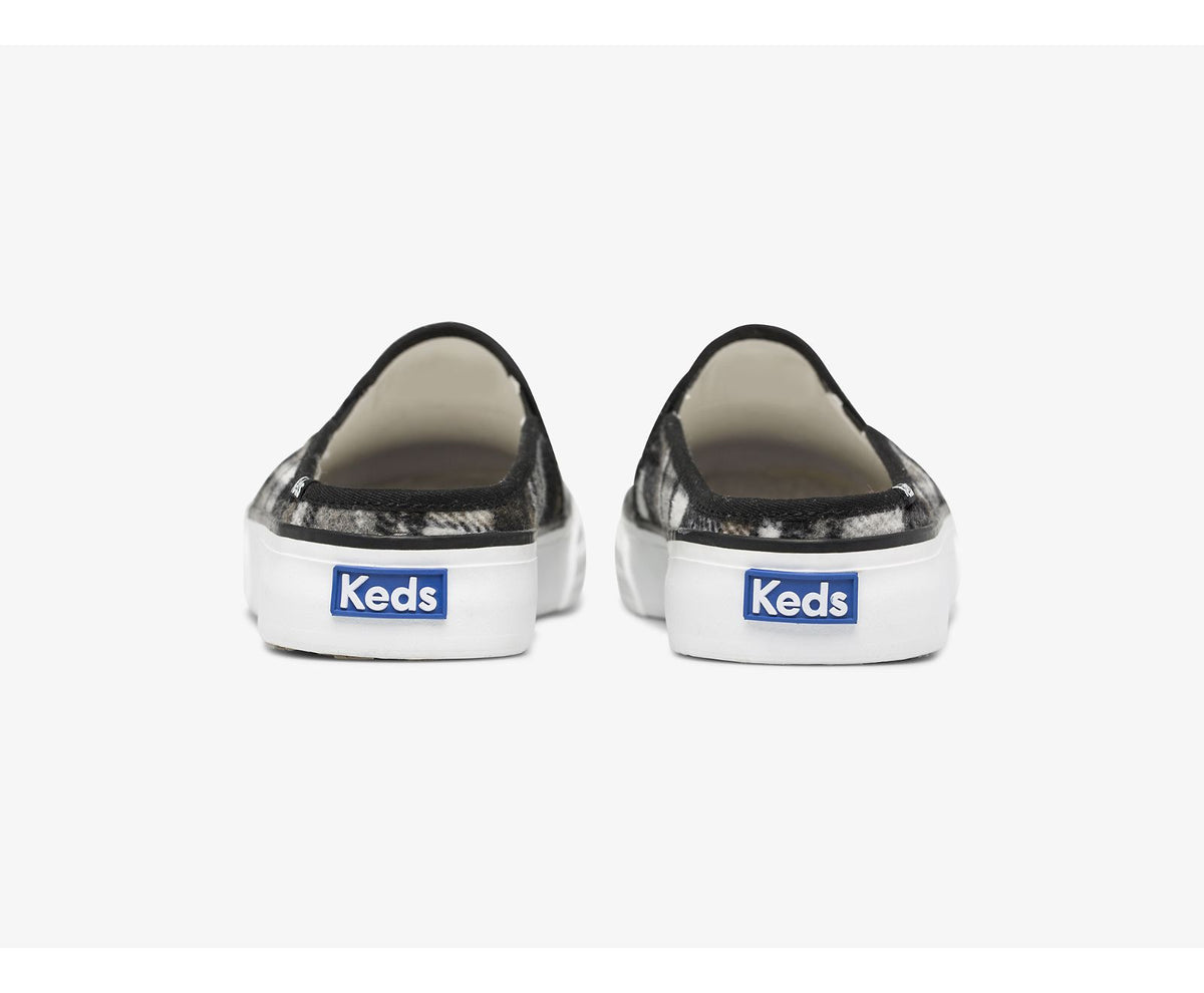 Keds | Double Decker Mule Plaid