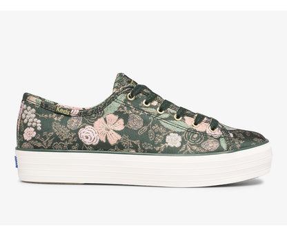 Keds | Keds x Rifle Paper Co. Triple Kick Colette Jacquard