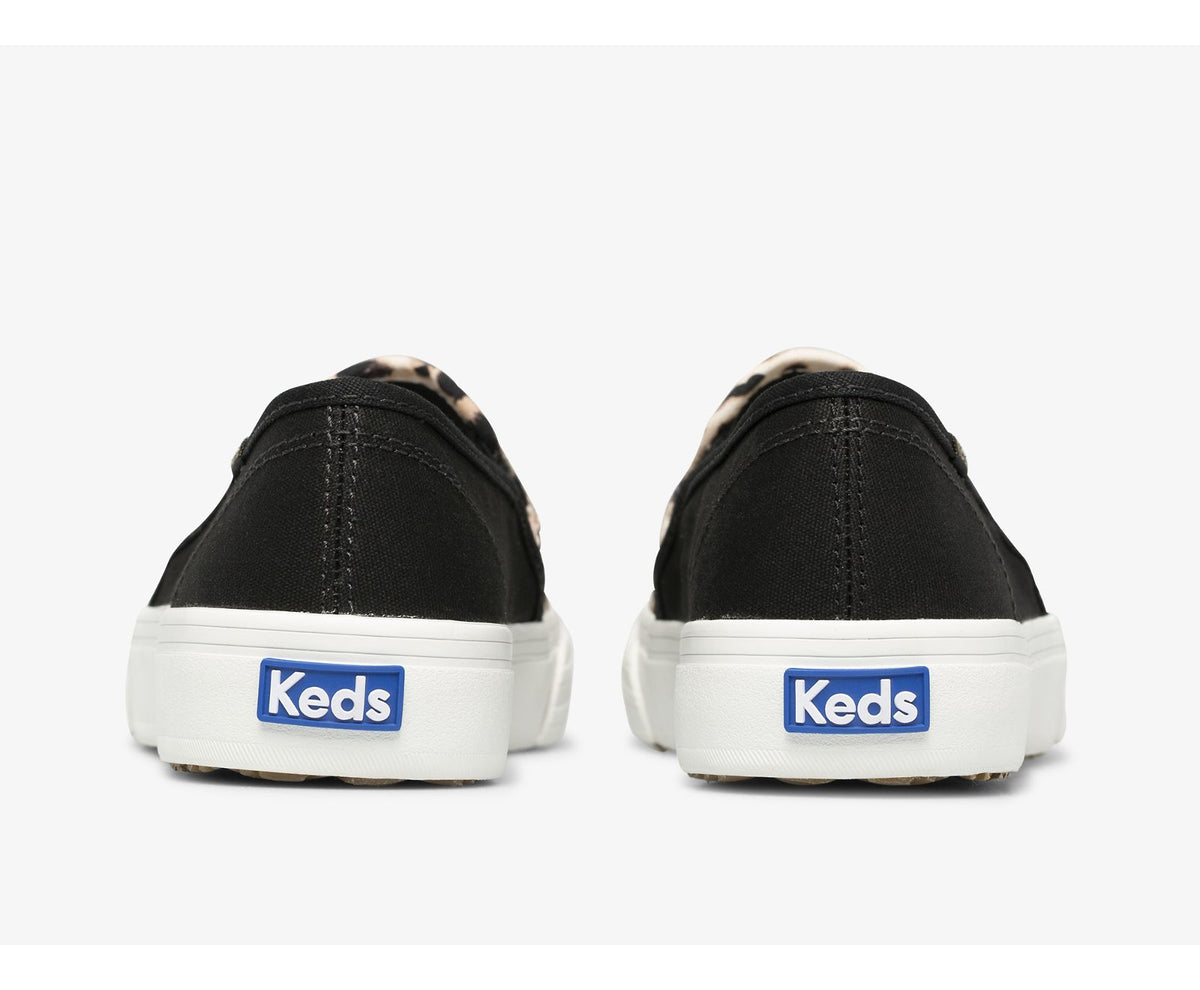 Keds | Double Decker Leopard Canvas